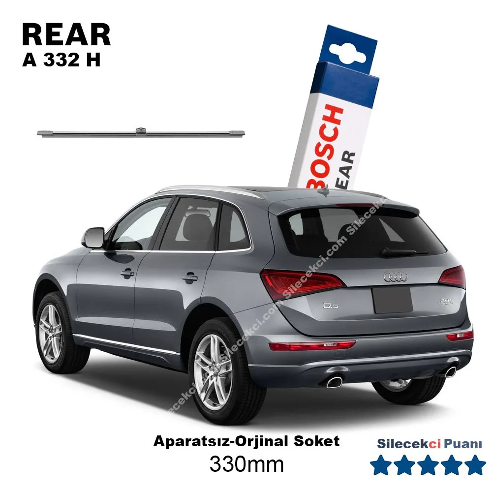 Audi Q5 Arka Silecek (2008-2017) Bosch Rear A332H