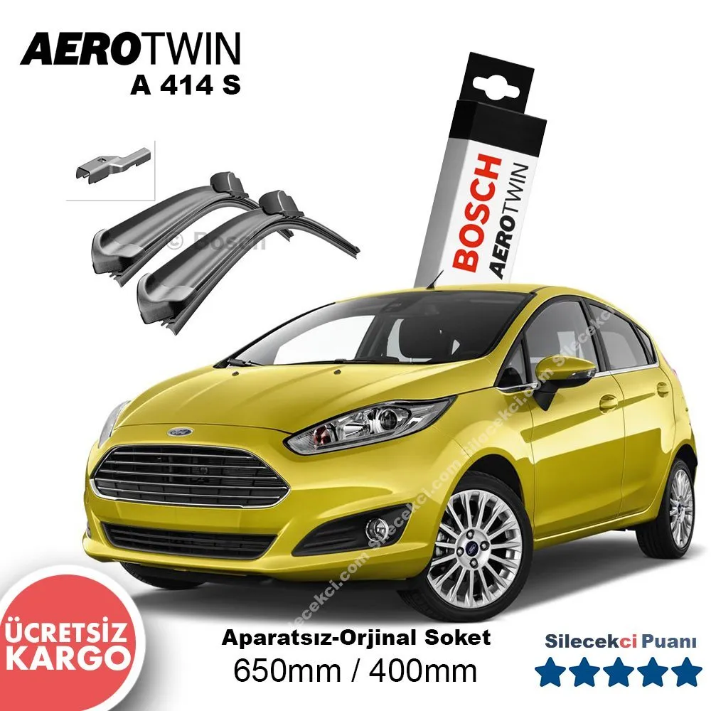 Ford Fiesta Silecek Takımı (2013-2017) Bosch Aerotwin A414S