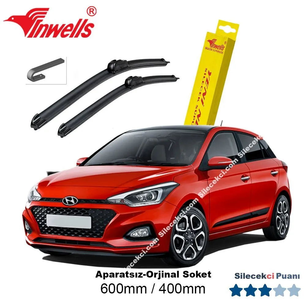 Hyundai i20 Silecek (2015-2020) – Inwells Muz Silecek