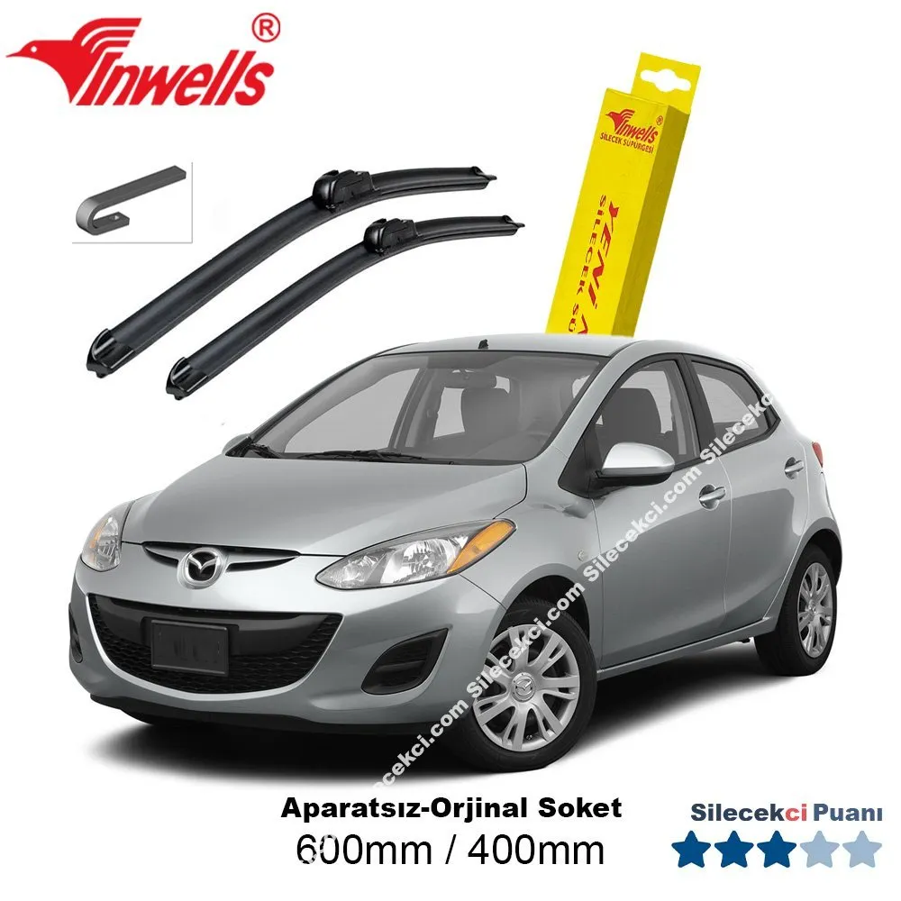 Mazda 2 Silecek (2008-2012) – Inwells Muz Silecek