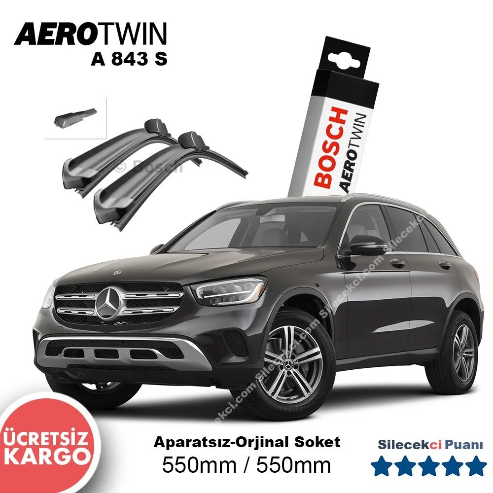 Mercedes GLC Silecek (2019-2022) (W253) Bosch Aerotwin A843S