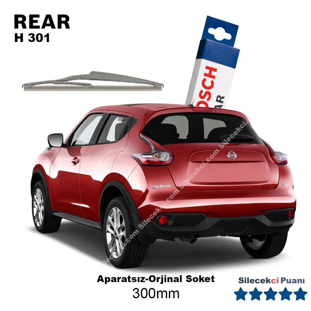 Nissan Juke Arka Silecek (2010-2016) Bosch Rear H301