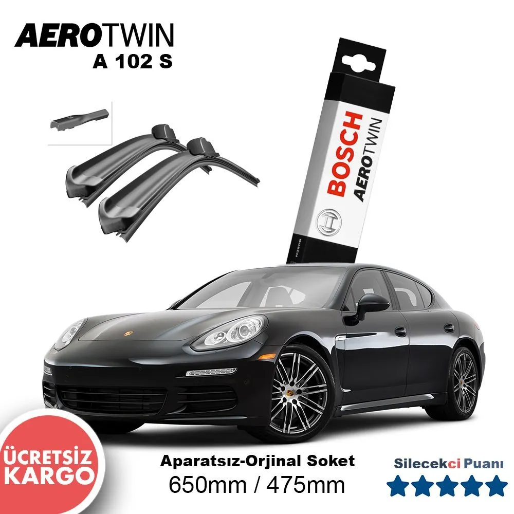 Porsche Panamera Silecek (2014-2016) Bosch Aerotwin A102S