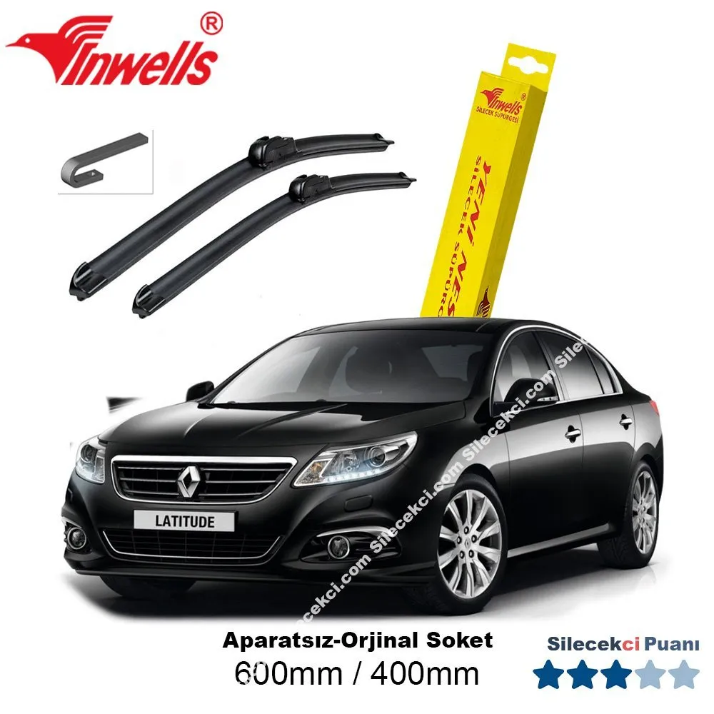 Renault Latitude Silecek Takımı (2011-2014) – Inwells Muz Silecek