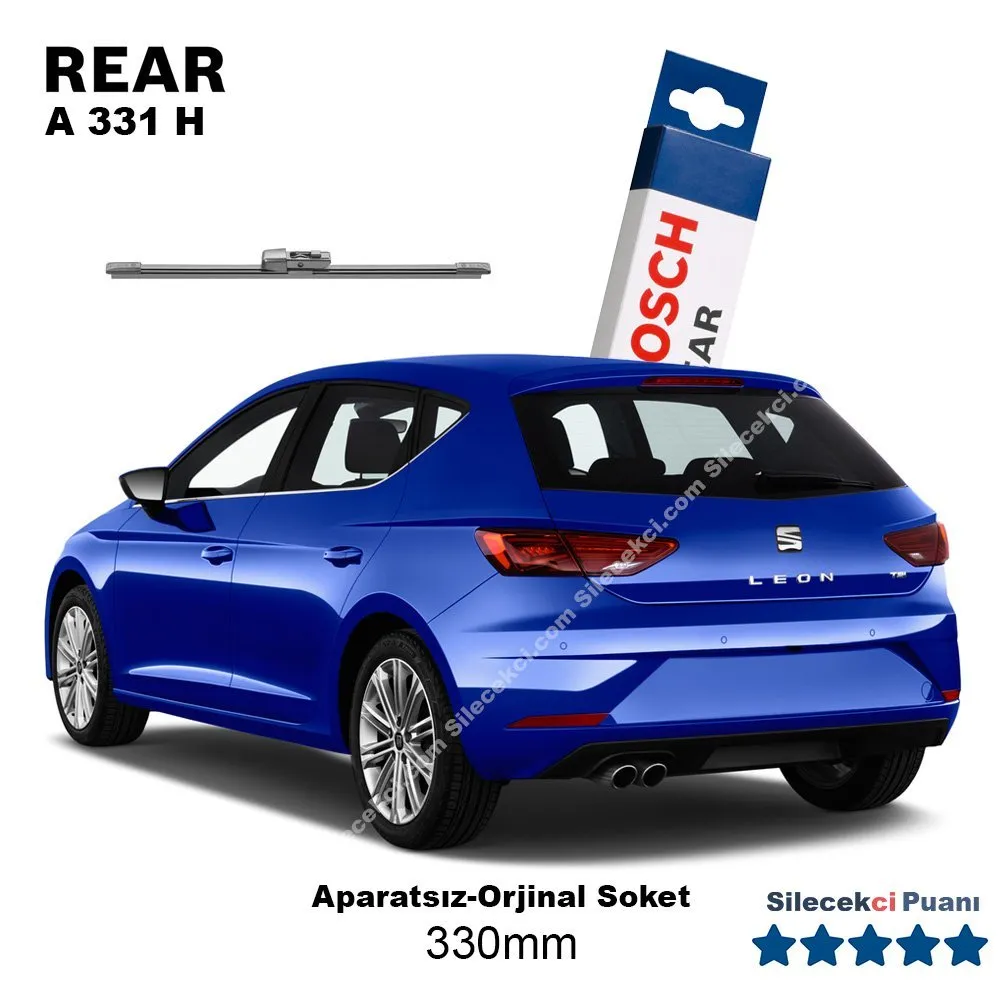 Seat Leon Arka Silecek (2013-2019) Bosch Rear A331H