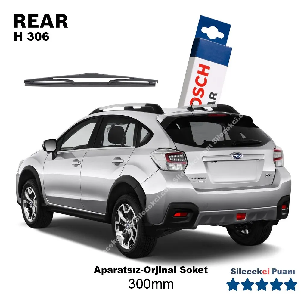 Subaru XV Arka Silecek (2012-2017) Bosch Rear H306