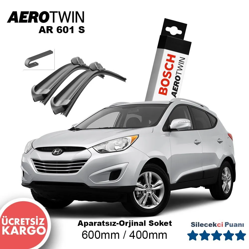Hyundai iX35 Silecek Takımı (2011-2014) Bosch Aerotwin AR601S