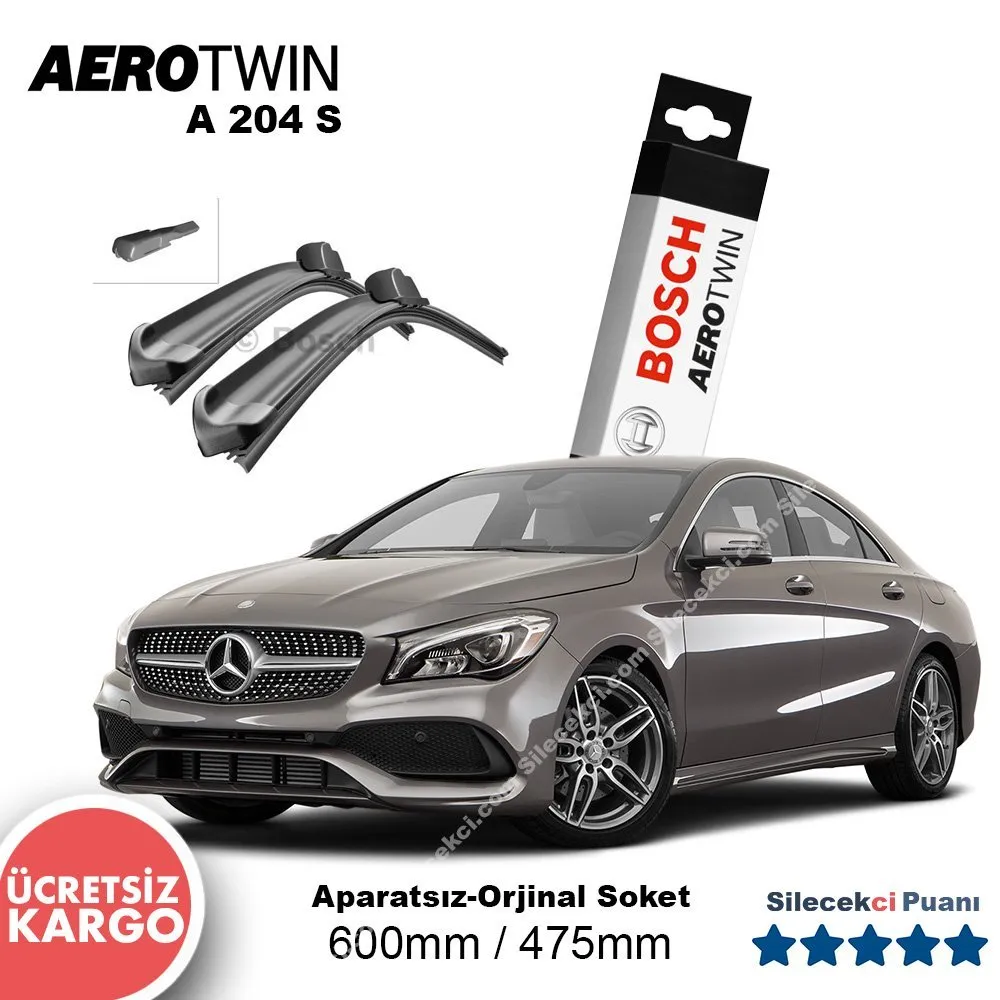 Mercedes CLA Silecek (2016-2018) (W117) Bosch Aerotwin A204S
