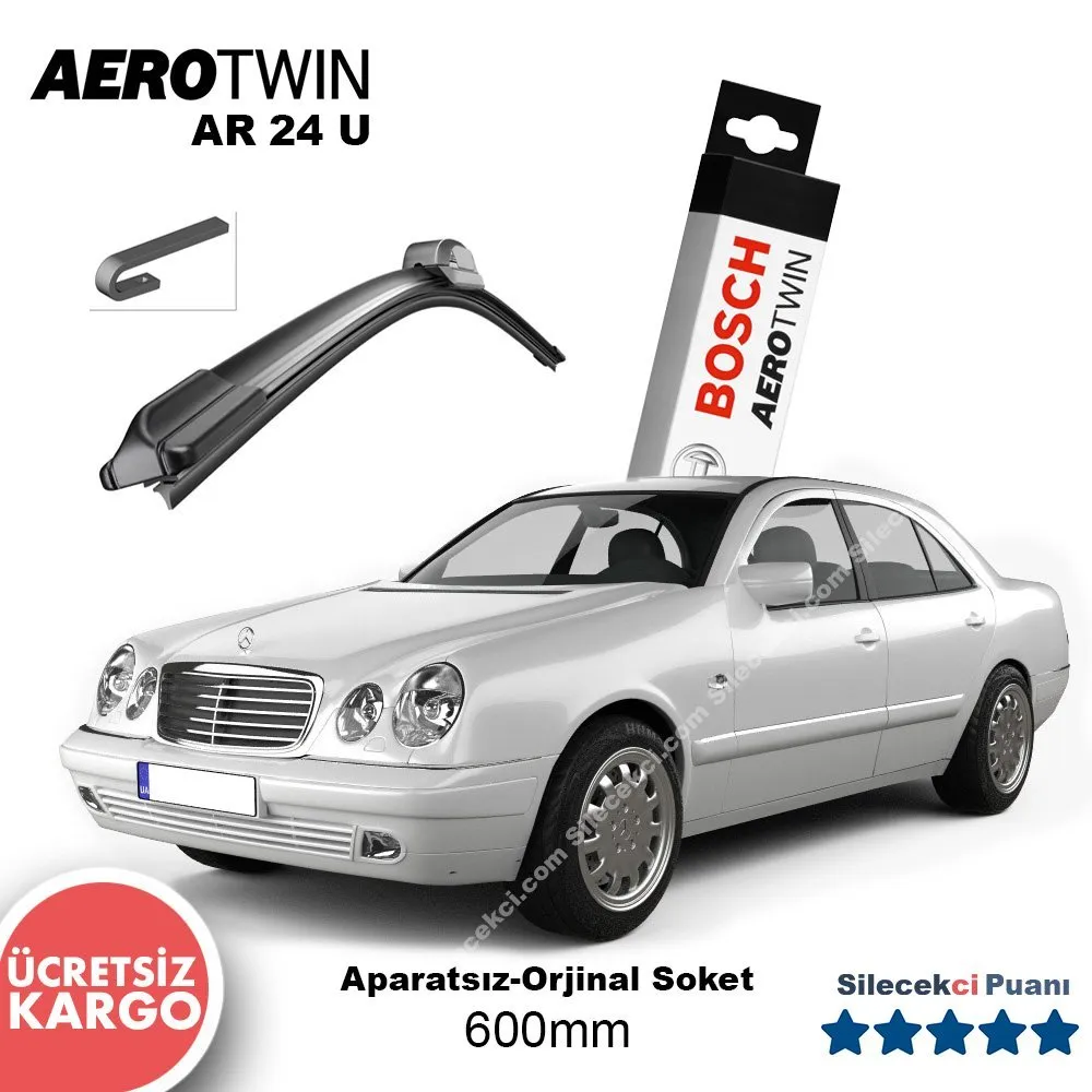 Mercedes E Silecek (1996-2002) (W210) Bosch Aerotwin AR24U