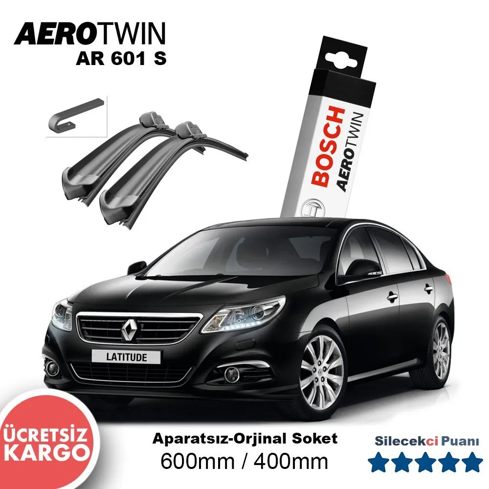 Renault Latitude Silecek Takımı (2011-2014) Bosch Aerotwin AR601S