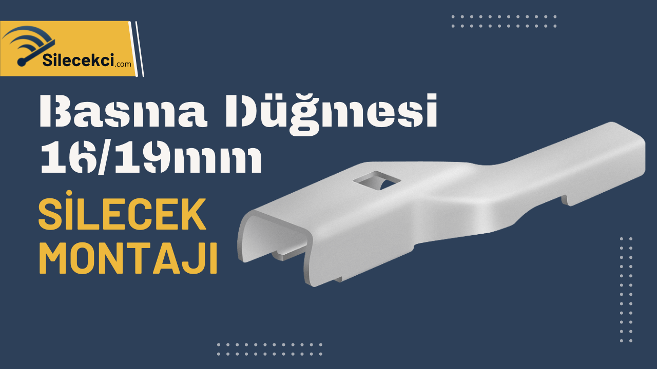 Basma Düğmesi 16mm / 19mm bağlantısı, teknik görsel 1