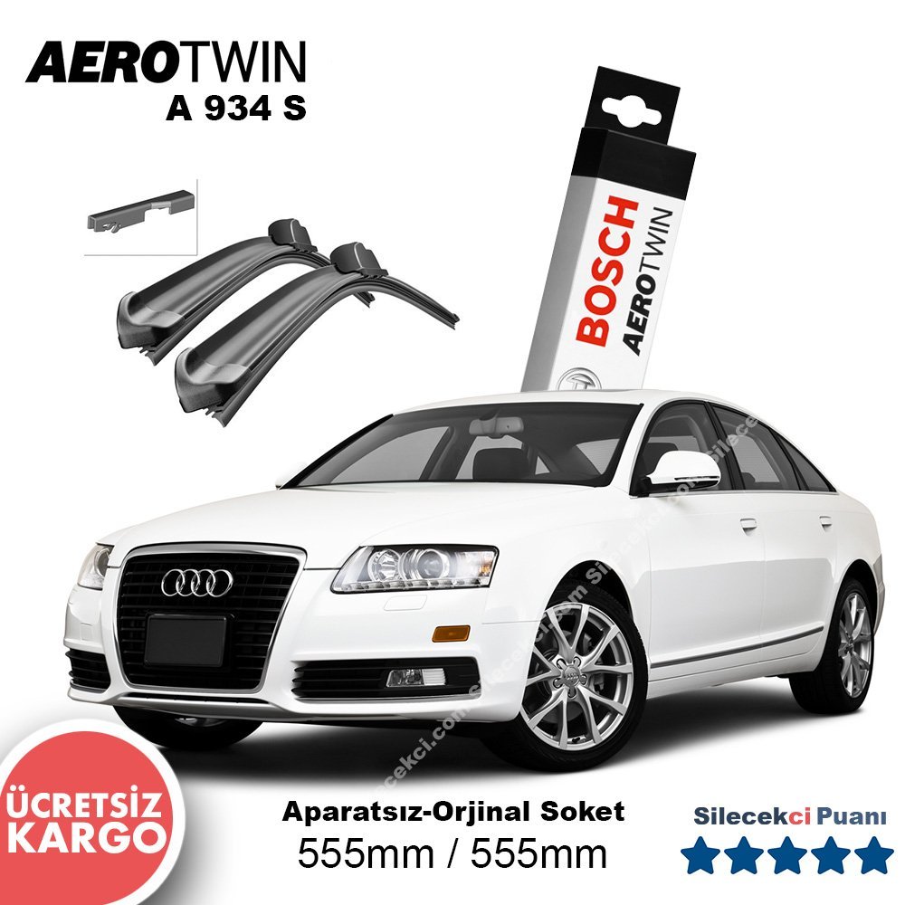 Audi A6 Silecek Takımı (2005-2010) Bosch Aerotwin A934S
