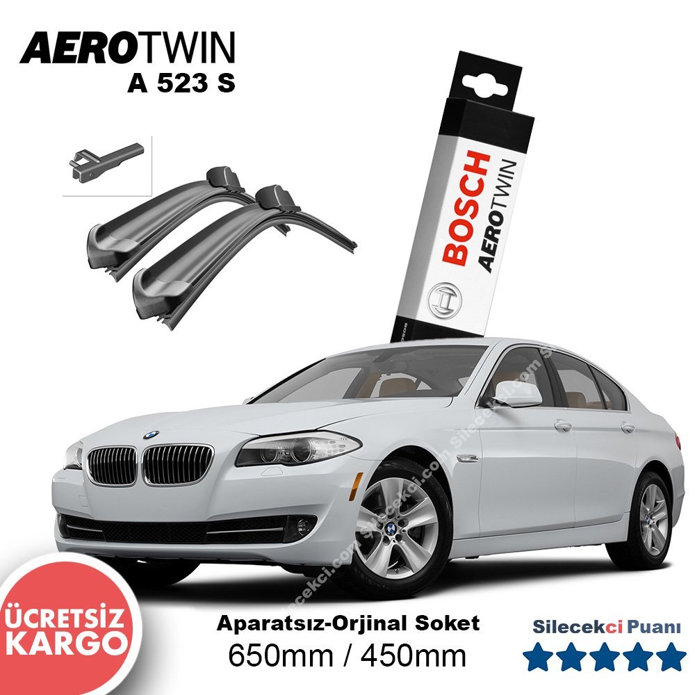 BMW 5 Silecek Takımı (2010-2016) (F10) Bosch Aerotwin A523S