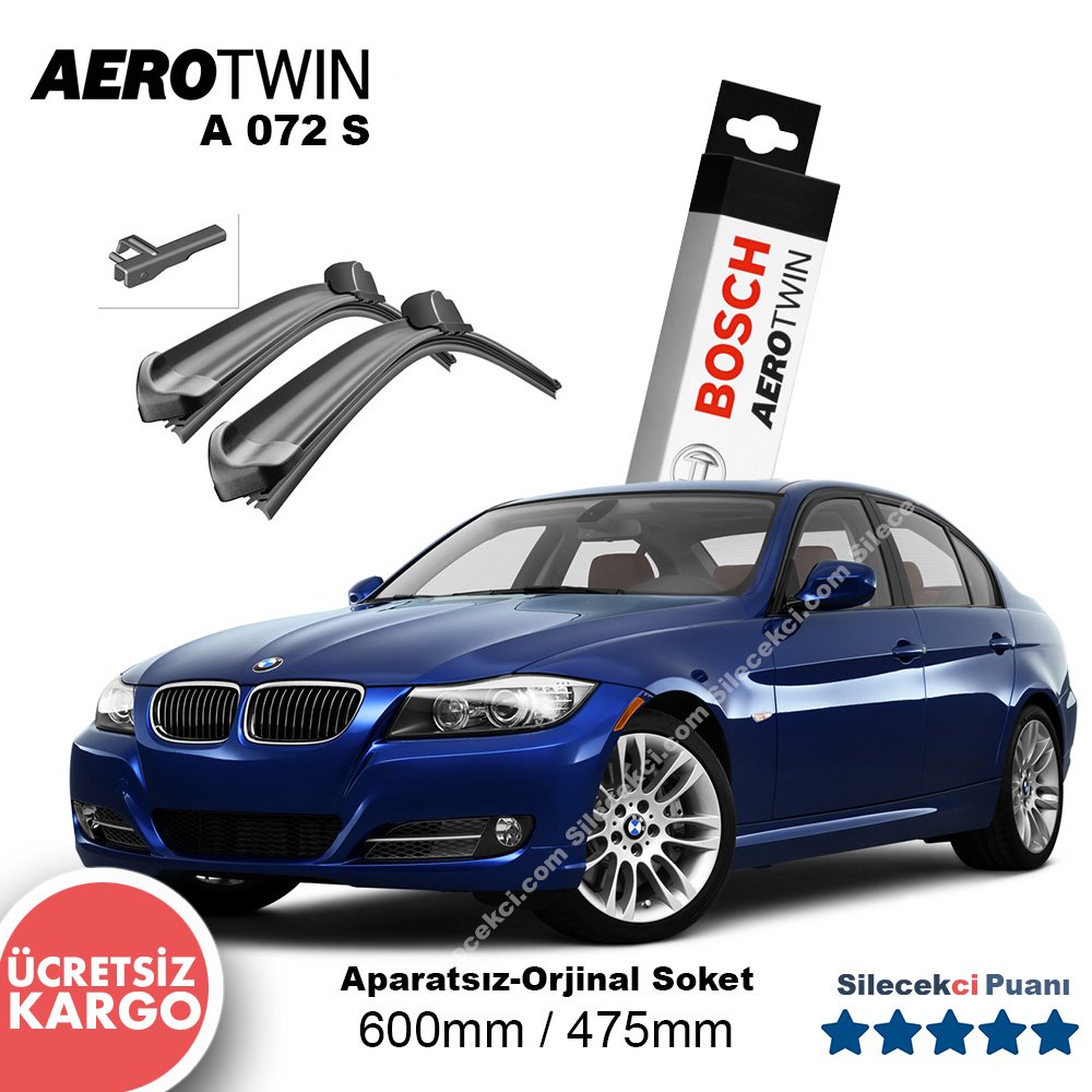 Bmw 3 Silecek Takımı (2005-2009) (E90) Bosch Aerotwin A072S