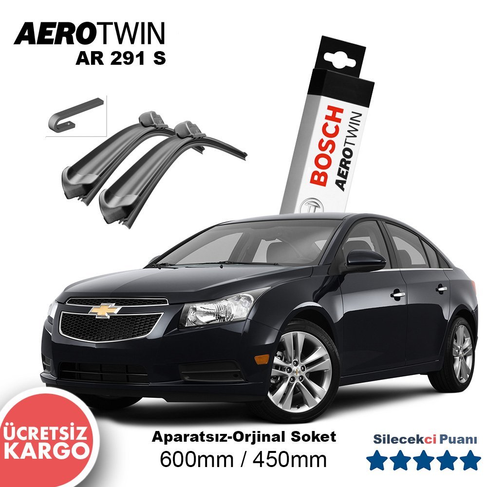 Chevrolet Cruze Silecek Takımı (2009-2013) Bosch Aerotwin AR291S