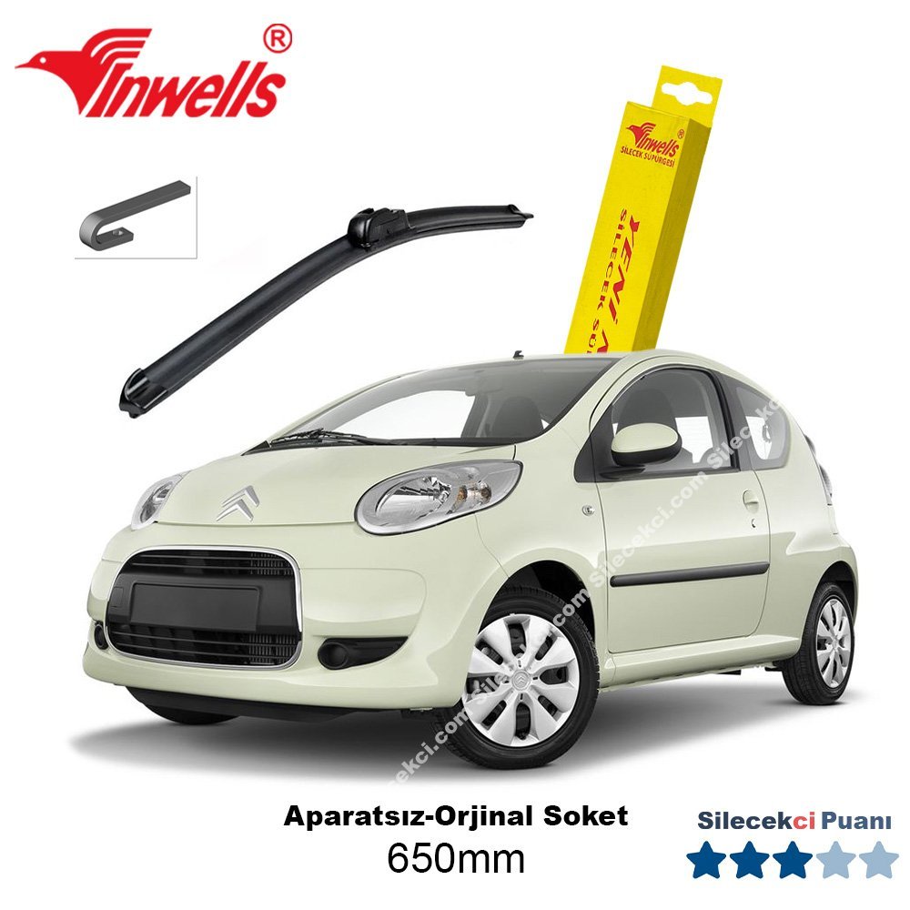 Citroen C1 Silecek Takımı (2005-2013) – Inwells Muz Silecek