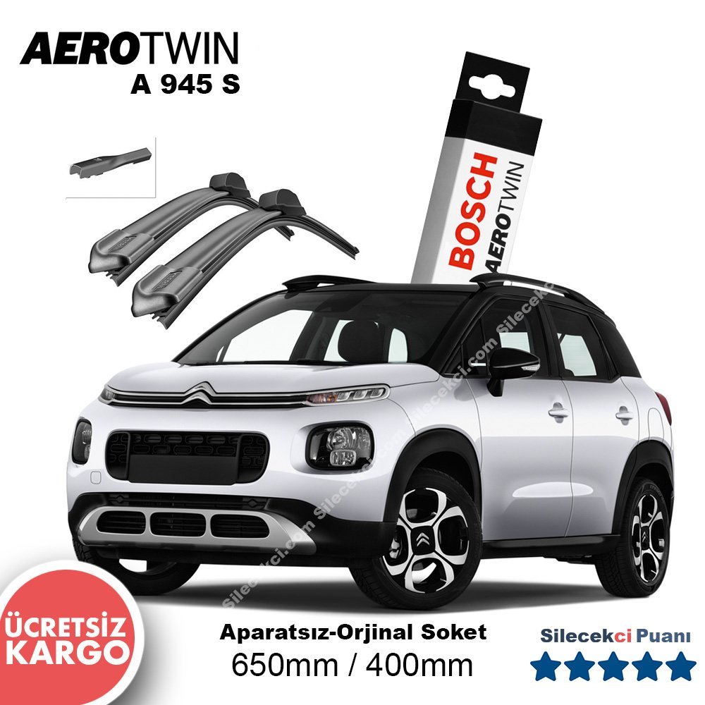 Citroen C3 AirCross Silecek (2017-2021) Bosch Aerotwin A945S