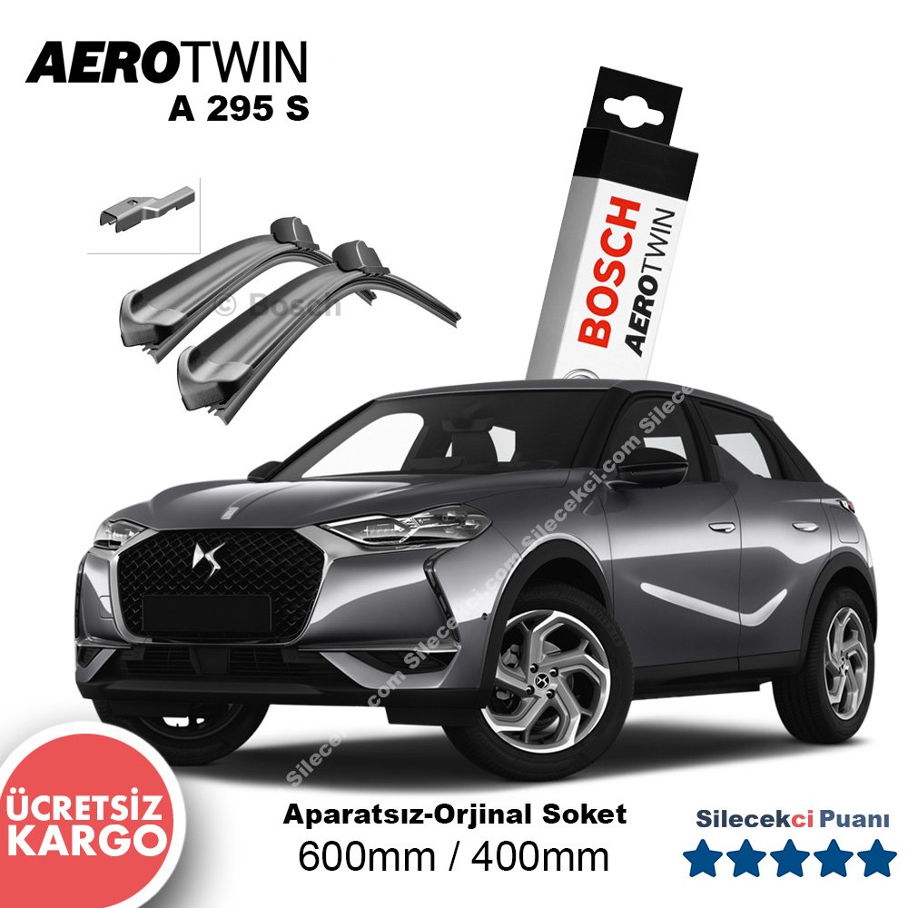 Ds Automobiles DS3 Crossback Silecek (2019-2021) Bosch Aerotwin A295S