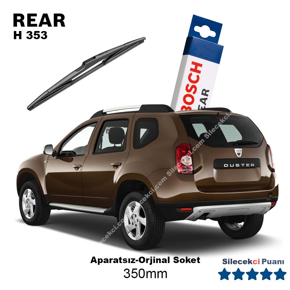 Dacia Duster Arka Silecek (2012-2014) Bosch Rear H353