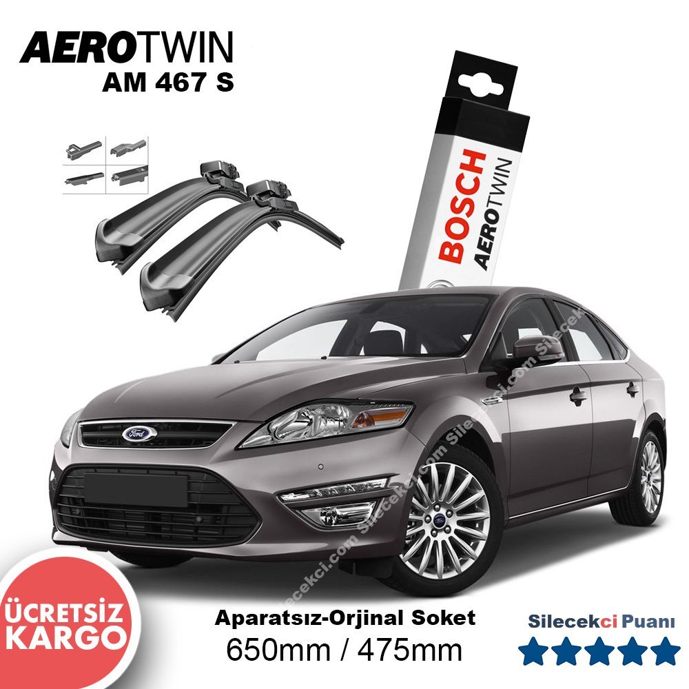 Ford Mondeo Silecek Seti (2007-2014) Bosch Aerotwin AM467S