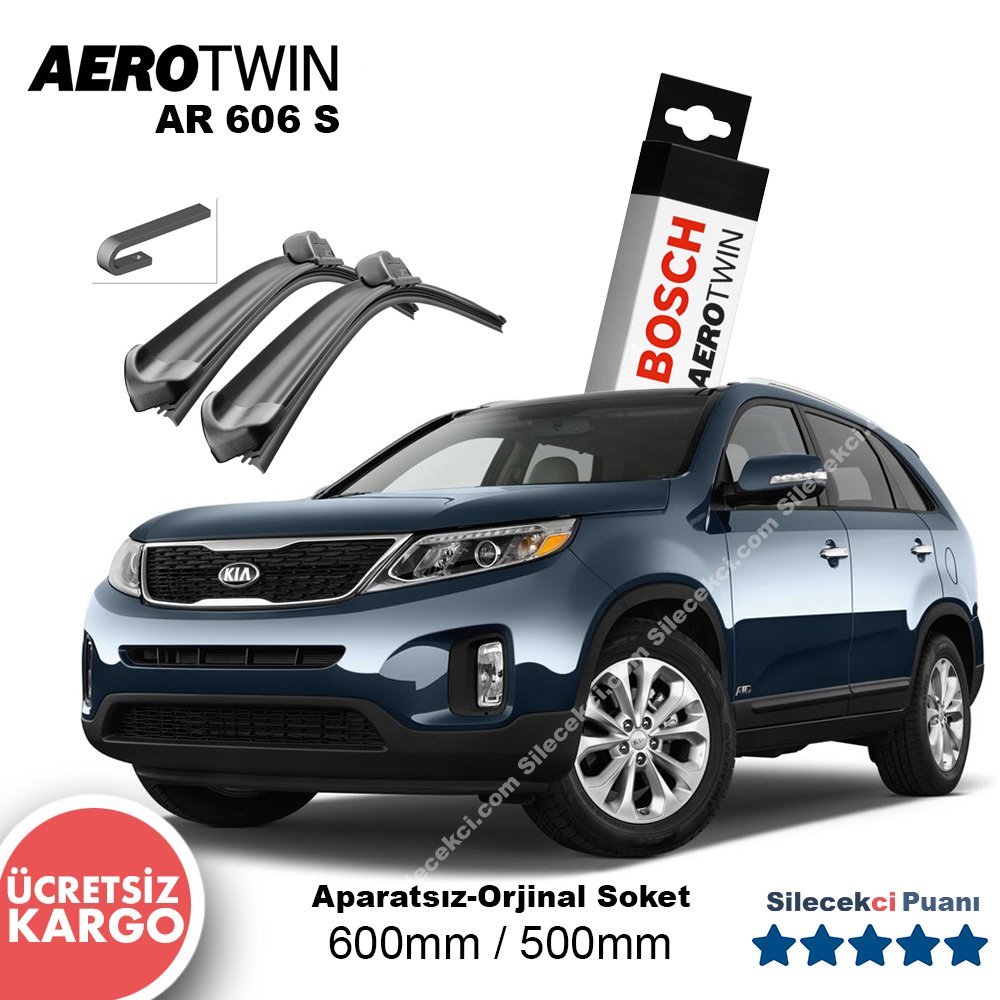 Kia Sorento Silecek Takımı (2010-2014) Bosch Aerotwin AR606S