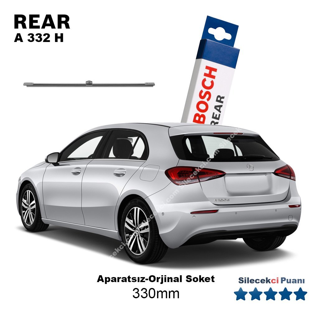 Mercedes A Arka Silecek (2018-2021) (W177) Bosch Rear A332H