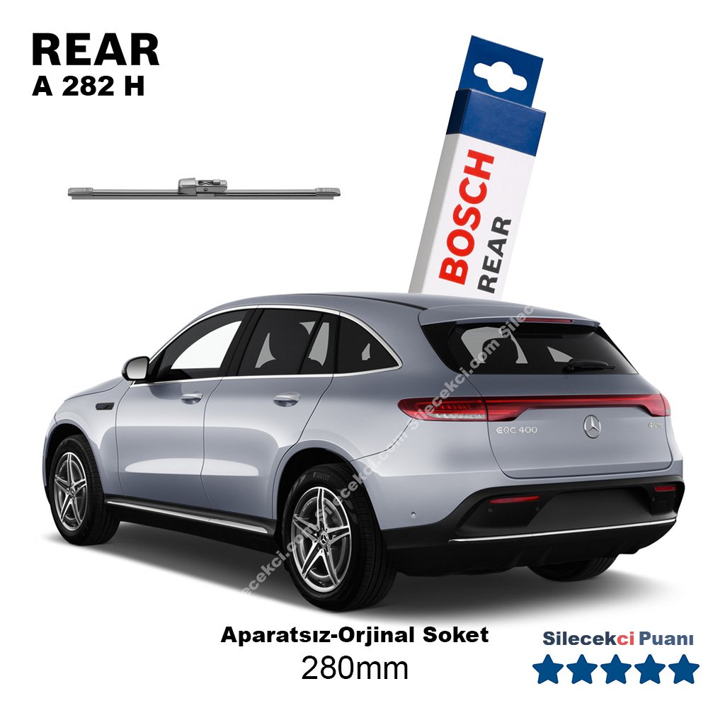 Mercedes EQC Arka Silecek (2019-2022) Bosch Rear A282H