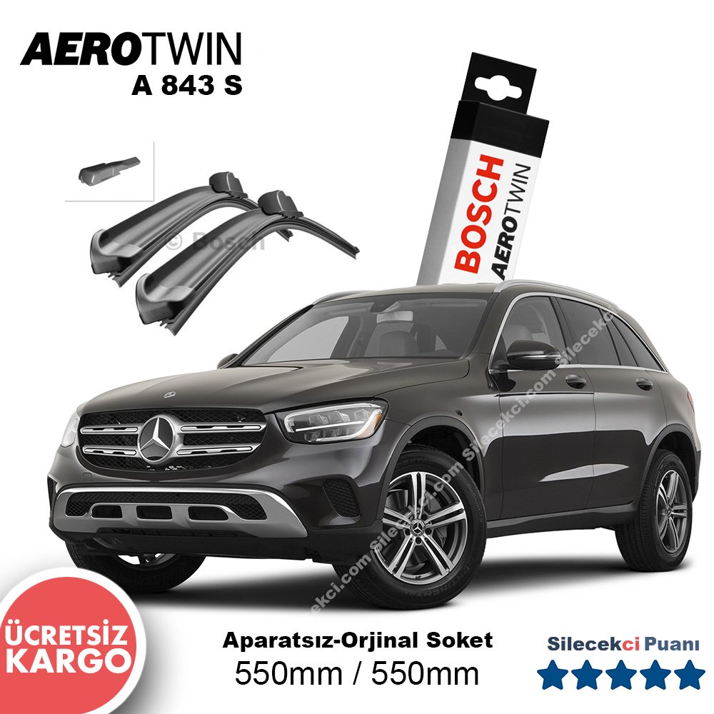 Mercedes GLC Silecek (2019-2022) (W253) Bosch Aerotwin A843S