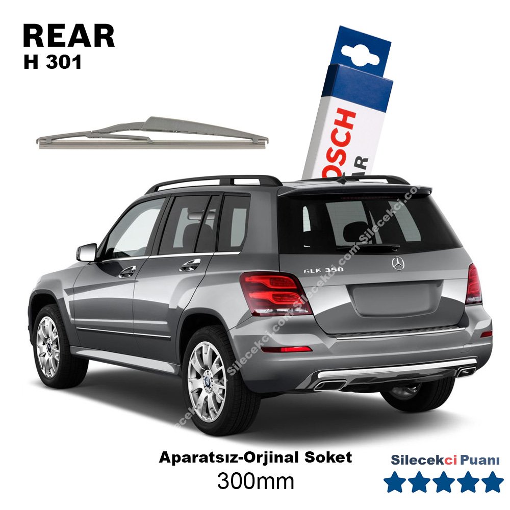 Mercedes GLK Arka Silecek (2014-2016) Bosch Rear H301