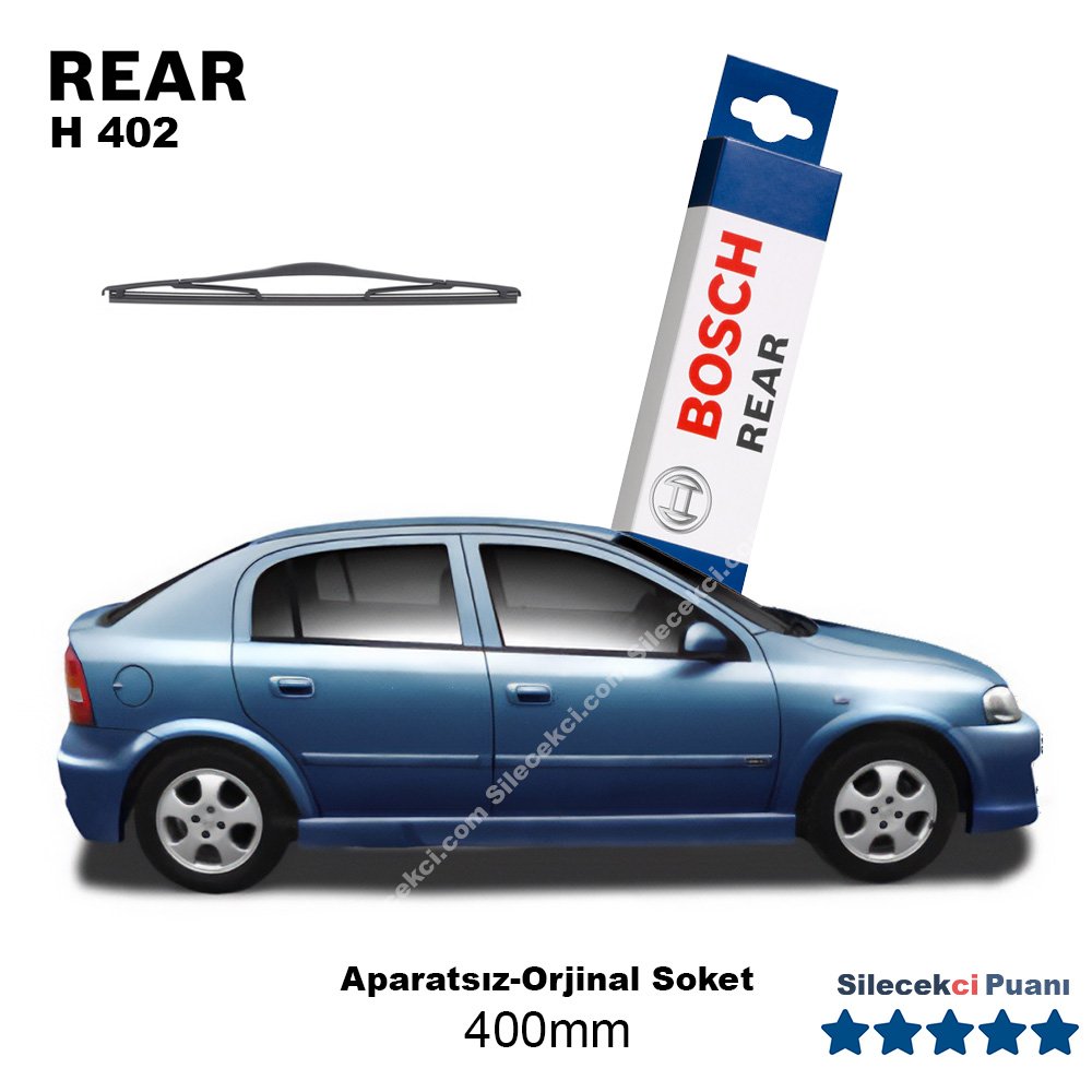 Opel Astra G Arka Silecek (1997-2005) Bosch Rear H402