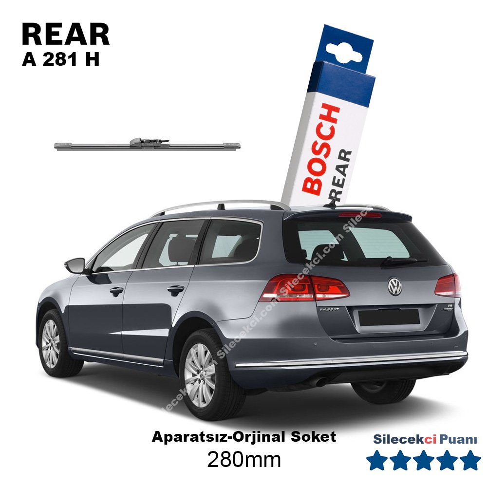 Passat Variant B7 Arka Silecek (2011-2014) Bosch Rear A281H