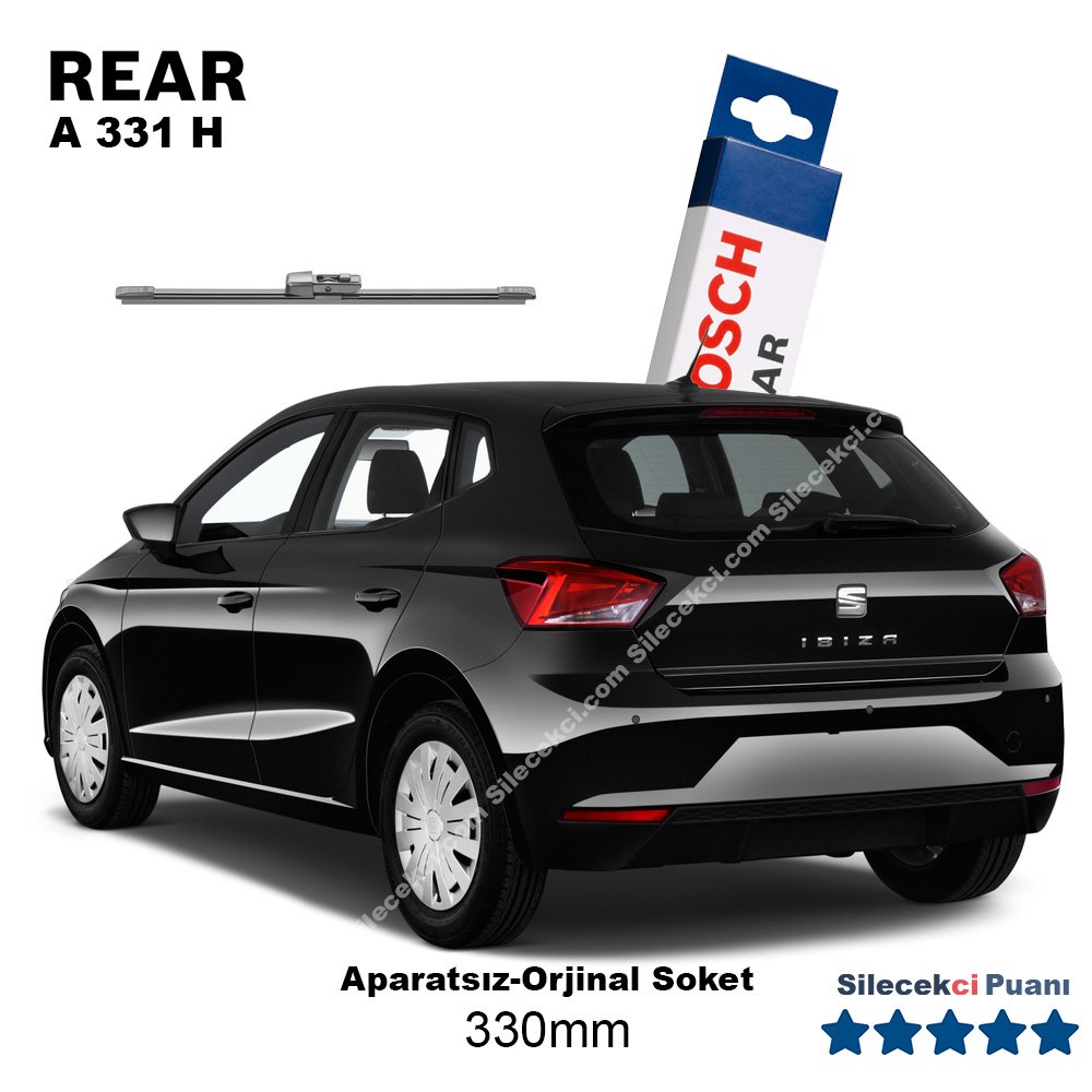 Seat İbiza Arka Silecek (2017-2021) Bosch Rear A331H