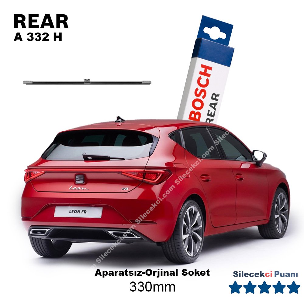Seat Leon Arka Silecek (2020-2022) Bosch Rear A332H