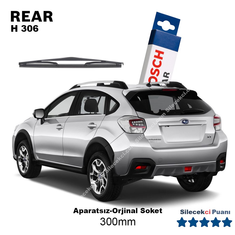 Subaru XV Arka Silecek (2012-2017) Bosch Rear H306