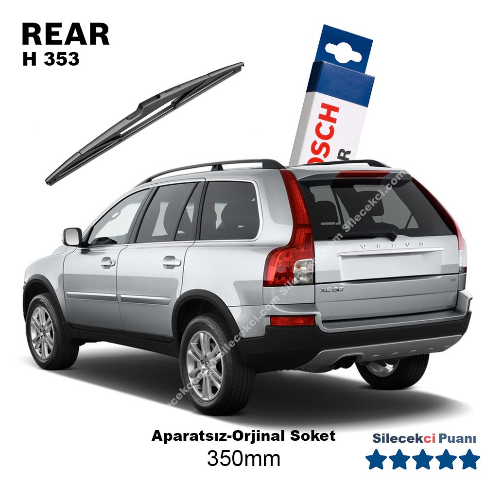 Volvo XC90 Arka Silecek (2011-2014) Bosch Rear H353