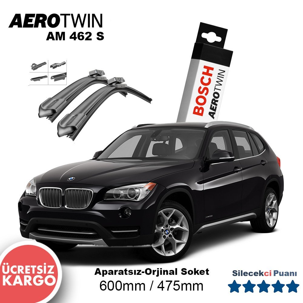 BMW X1 Silecek Takımı (2010-2015) (E84) Bosch Aerotwin AM462S
