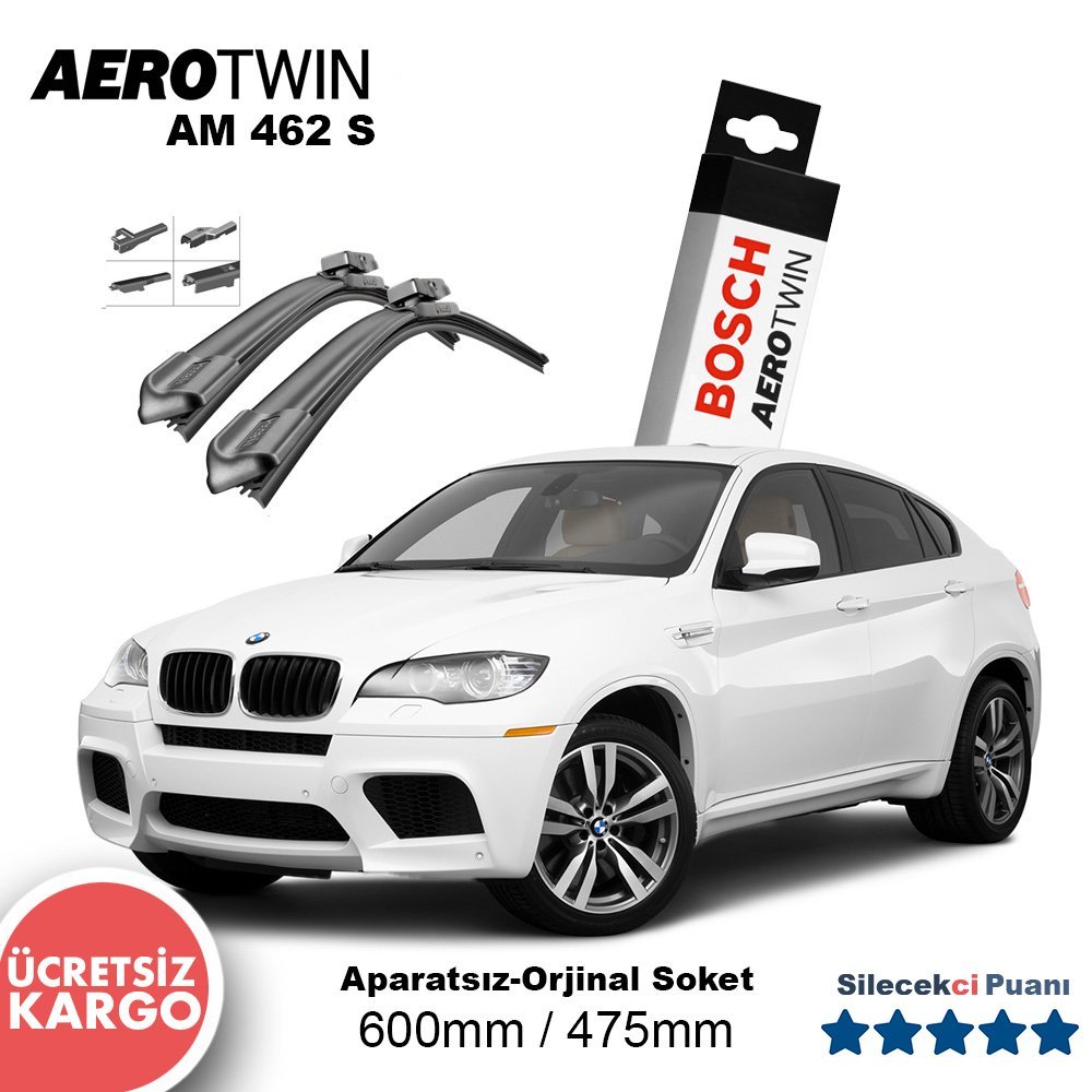 BMW X6 Silecek Takımı (2008-2012) (E71) Bosch Aerotwin AM462S