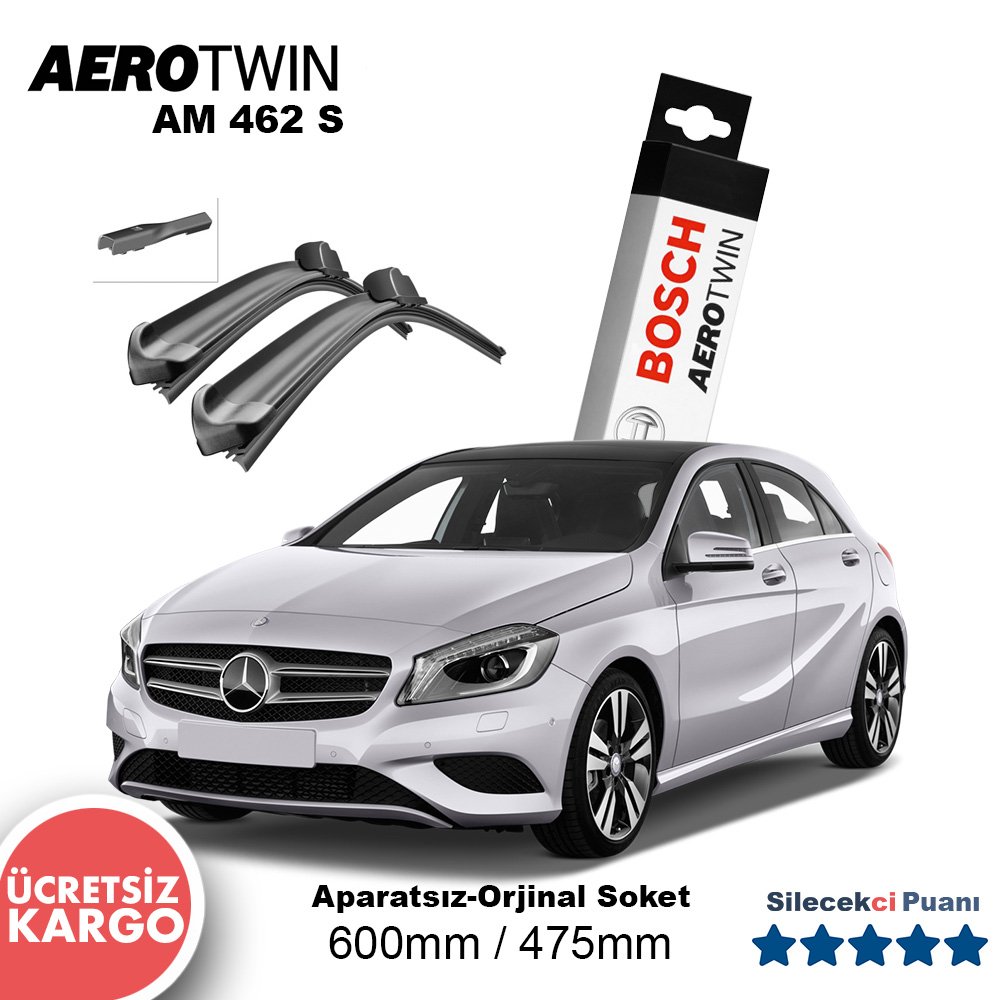 Mercedes A Silecek Seti (2012-2015) (W176) Bosch Aerotwin AM462S