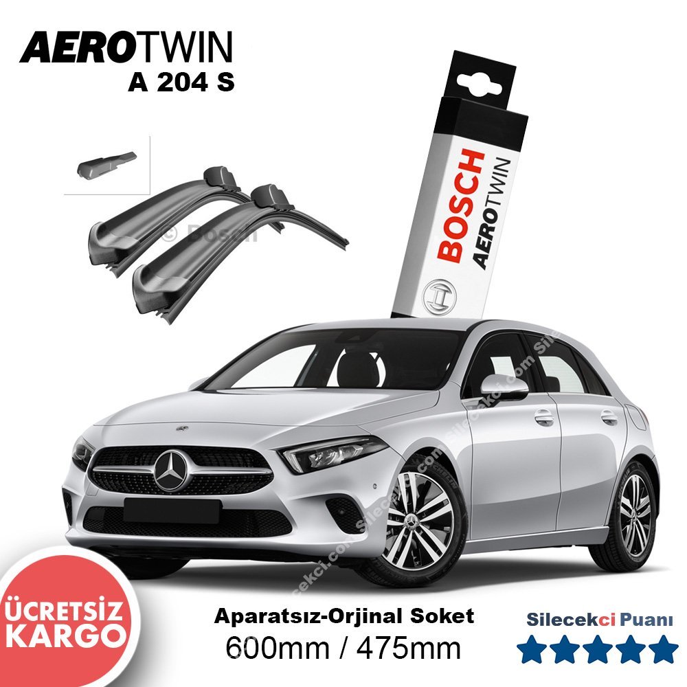Mercedes A Serisi Silecek (2018-2021) (W177) Bosch Aerotwin A204S