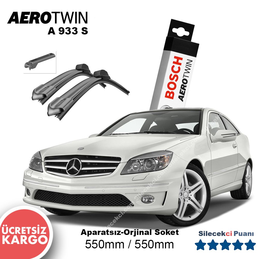 Mercedes CLC Silecek Takımı (2008-2011) (W203) Bosch Aerotwin A933S