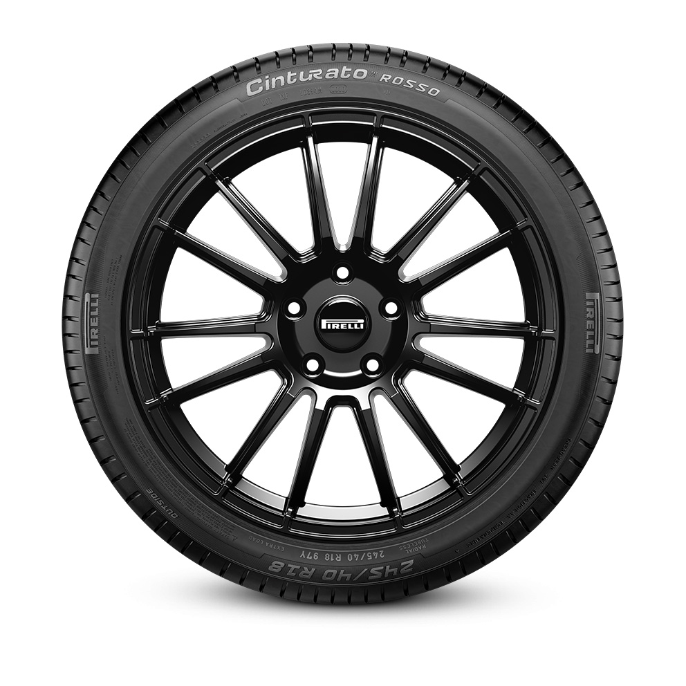 Pirelli CINTURATO ROSSO: Modelin sırt desenine bakın