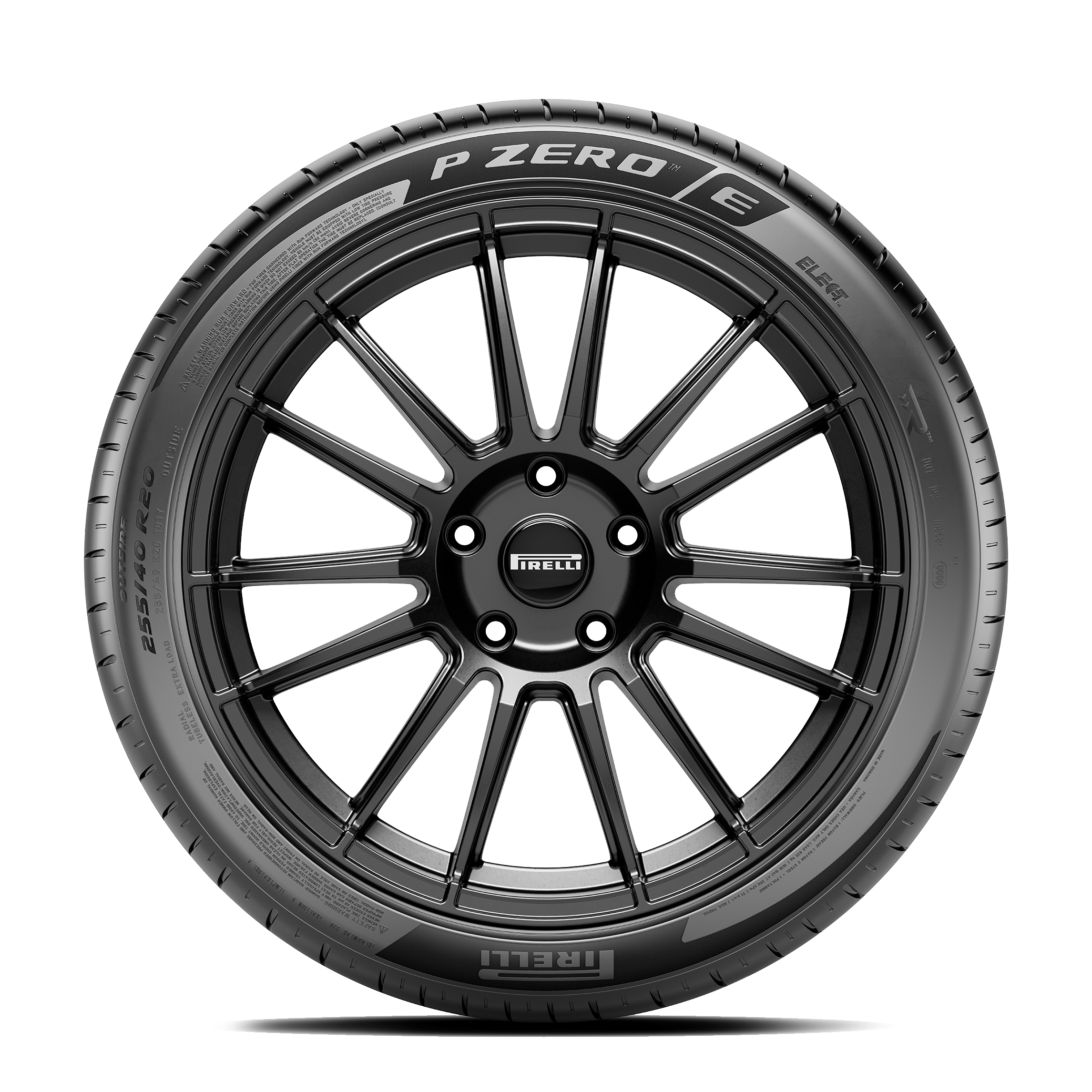 Pirelli P ZERO E: Modelin sırt desenine bakın