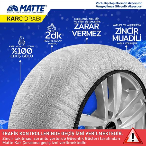 Matte Kar Çorabı - Superx Series Açıklamaları