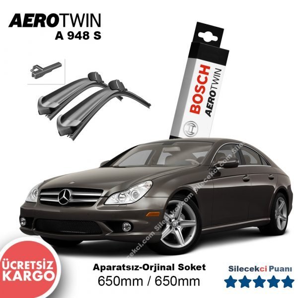 Mercedes CLS Silecek Takımı (2005-2010) (W219) Bosch Aerotwin A948S