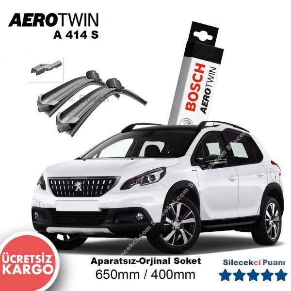 Peugeot 2008 Silecek Takımı (2013-2019) Bosch Aerotwin A414S