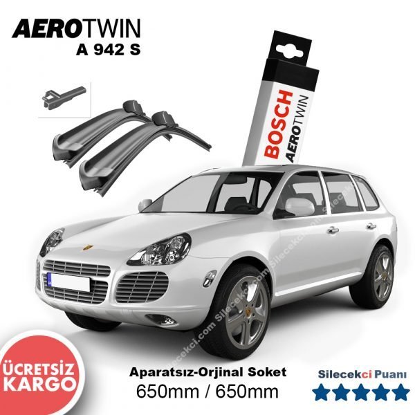 Porsche Cayenne Silecek Seti (2003-2006) Bosch Aerotwin A942S