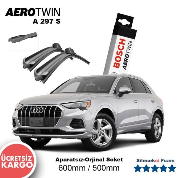 Audi Q3 silecek seti bosch aerotwin 2020