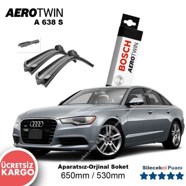 Audi A6 Silecek Takımı (2011-2017) Bosch Aerotwin A638S