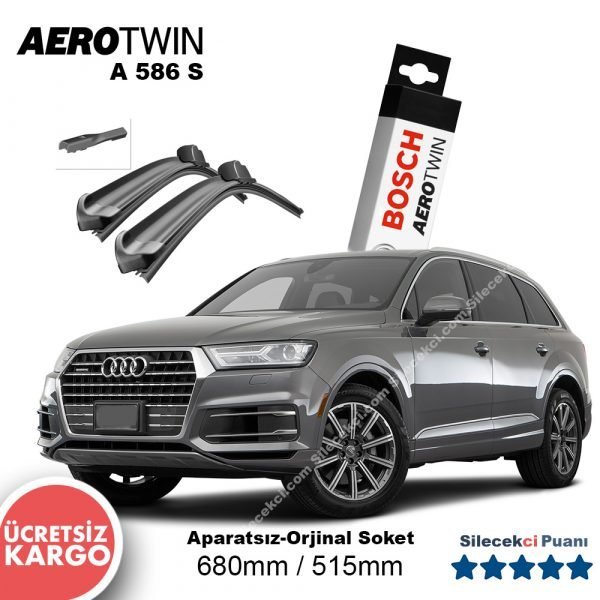 Audi Q7 Silecek Takımı (2015-2017) Bosch Aerotwin A586S