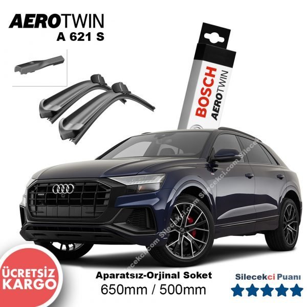 Audi Q8 Silecek Takımı (2018-2021) Bosch Aerotwin A621S